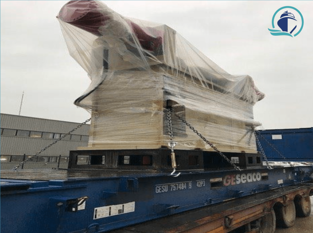Rizzaggio e fumigazione della nave 13 ancoraggio della macchina2