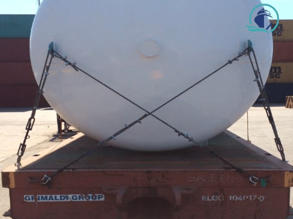 Rizzaggio e fumigazione della nave 12 ancoraggio cisterne brn port services inc.